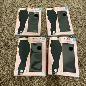 Serra Black Ladies Shapewear Leggings